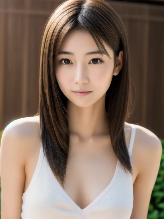 Skinny Japanese woman, 20-year-old, (Realistic), (Hyperrealism), (photoRealistic), (8k resolution), Depth of written boundary, (Upper Body:1.2), Highly detailed face, Fine grain, Cute face, Various expressions, Mr.々Hair style, (Small breasts:0.6), (Very small waist:0.7),