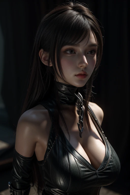 Game Art，Best image quality，Highest Resolution，8k，(Bust photo)，(Portraiture)，(Head close-up)，(Three-part method)，Unreal Engine 5 rendering， (Future Girl)，(Woman warrior)， Put your hands behind your back、Put your hands behind your back、Hands tied behind back、whole body、
20-year-old girl，((Hunter))，Eye for detail，(Big Breasts)，Elegant and noble，Indifference，Brave，Torn clothes、Defeated heroine、slave、first round、
（Medieval fur battle suit，Glowing magic lines，Detailed animal skin clothing for a medieval female knight，Medieval Ranger，
Photo pose，Simple Background，Cinema Lighting，Ray Tracing，Game CG，((3D Unreal Engine))，OC Rendering Reflective Pattern