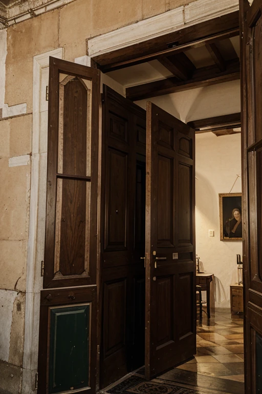 The second door would reveal an office. As paredes, de alto a baixo, estariam cobertas de livros e revistas, having here and there, to break up the succession of bindings and softcover books, algumas gravuras, desenhos, photographs — Saint Jerome, de Antonello de Messina, a detail of the Triumph of Saint George,