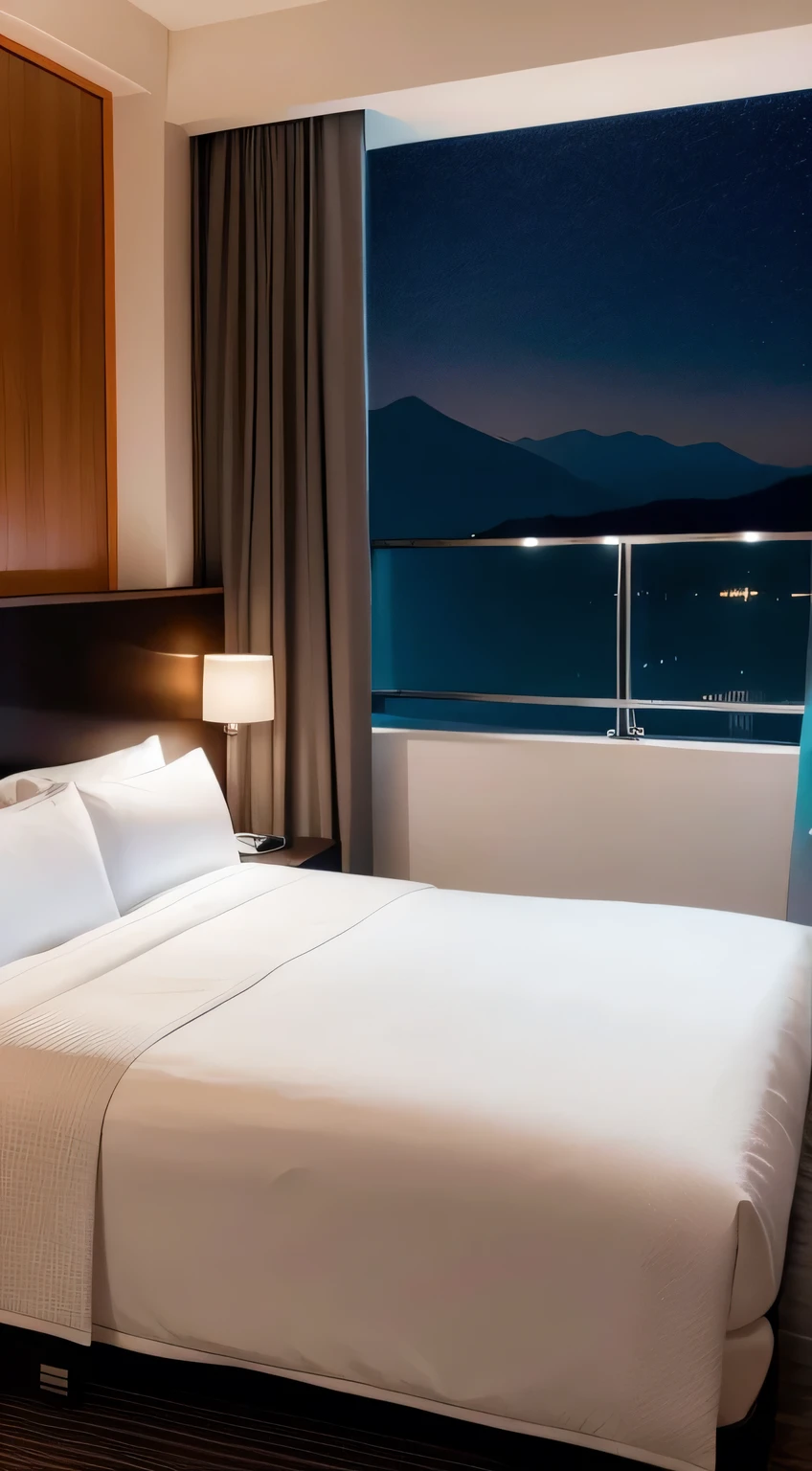 Hotel、Bed、night