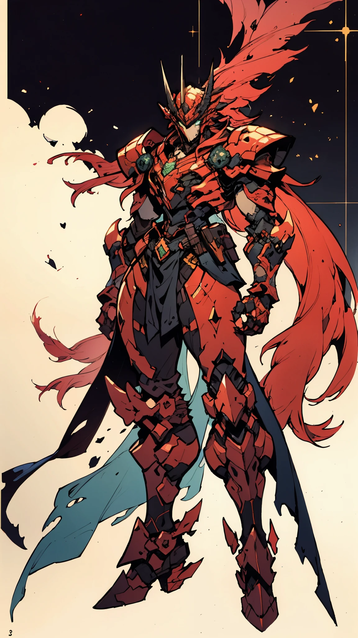A man wearing a full-face helmet, a fantasy-style biotech armored combat suit, green eyes, (a composite layered chest armor), fully enclosed shoulder guards, matching arm and leg guards, the belt is adorned with dragon claw grasping orbs, (the color scheme is primarily black with red accents), the design balances heavy with agility, a high-tech bio-mecha armor, (dragons concept Armor, stand on the top of a skyscraper in a futuristic sci-fi city), this character embodies a finely crafted fantasy-surreal style armored hero in anime style, exquisite and mature manga art style, (element, plasma, energy, the armor glows), ((male:1.5)), metallic, real texture material, dramatic, high definition, best quality, highres, ultra-detailed, ultra-fine painting, extremely delicate, professional, perfect body proportions, golden ratio, anatomically correct, symmetrical face, extremely detailed eyes and face, high quality eyes, creativity, RAW photo, UHD, 32k, Natural light, cinematic lighting, masterpiece-anatomy-perfect, masterpiece:1.5