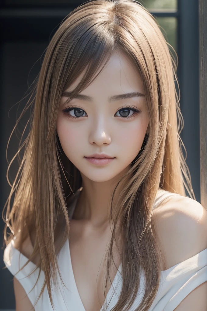 (masterpiece), (Realistic), (highest quality), blurred background, (beautiful_(intractive)_Symmetric_feminine_(Lovely)_Otaku:0.8_model+face), Sunburned+woman_28+Year, straight_blonde_Loud volume_hair, (small)_amount, small_(Arched)_Eyebrow, Blue gray_almond_Flipped_eye, most beautiful_perfection_nose, beautiful_Dimples_round_feminine_cute_cheek, prominent cheek骨s_feminine_cheek骨, beautiful_feminine_lips, (rounded)_beautiful_feminine_Chin, beautiful_feminine_jaw, 175cm_beautiful_feminine_body, Moderate_chest, Moderate_chest, wear_feminine_white_ditch_coin, Sensual_Friendly_Performance, (Looking_in_Audience), Portrait, colgine_笑face(16k, RAW Photos, highest quality, High resolution, ), (I can see a little bit of nipple swelling through my clothes.)High-definition RAW color photos, Professional photos, (Layered silhouette: 1.2), Complex patterns, , (Realisticな, photoRealisticな: 1.3), ( Japanese Girls), , 巨乳 非常に張りのあるchest、垂れていないchest、chestの谷間を見せている。Too much exposure、(NSFW)Shine, (細かいface: 1.2), (masterpiece: 1.5),きめ細かいbeautiful肌, (cute:1.2), (sexy) (highest quality :1.2),((A girl, 1 girl : 1.3), solo, solo focus))、(One head according to human anatomy、Two Arms、Two Legs、Five Fingers)
「奇形や不自然なbodyの部位がない,完全に正常な人間のbody型」「人間の解剖学に忠実なwomanの描写」、(健康的inバランスの取れた生き生きとしたwomanのPerformance)