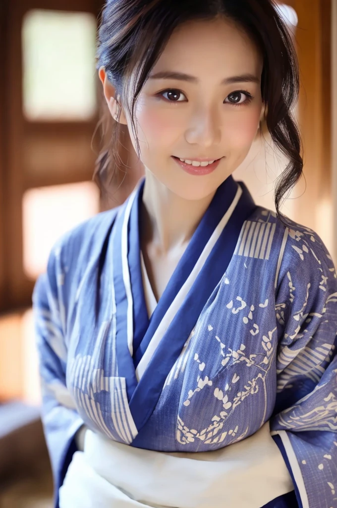((highest quality, 8k, masterpiece: 1.3)), Sharp focus: 1.2, (Super beautiful face: 1.0), (The beauty of slim abs: 1.0), (Shiny skin: 1.0), Realistic photos, Black Hair, Realistic生徒, Video Lighting, High resolutionの目と顔, Video Lighting, (Cowboy Shot: 1.3), (kimono, Similarly, heart: 1.4), (日本のcute女優), Originally, traditional kimono, Happy, Looking at the audience, from the front(16k, RAW Photos, highest quality, High resolution, ), （I can see a little bit of nipple swelling through my clothes.）High-definition RAW color photos, Professional photos, (Layered silhouette: 1.2), Complex patterns, , (Realistic, photoRealistic: 1.3), ( Japanese Girls), , Big breasts Very firm breasts、Non-sagging breasts、Showing cleavage。Too much exposure、（NSFW）Shine, (Detailed face: 1.2), (masterpiece: 1.5),Fine-grained beautiful skin, (cute:1.2), (sexy) (highest quality :1.2),((A girl, 1 girl : 1.3), solo, solo focus))、(One head according to human anatomy、Two Arms、Two Legs、Five Fingers)
「No deformed or unnatural body parts,A completely normal human body type」「A depiction of a woman that is faithful to human anatomy」、(A representation of a healthy, balanced and vibrant woman)