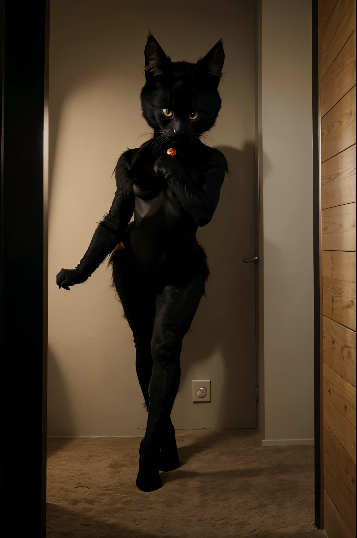 Black cat, dragon ball