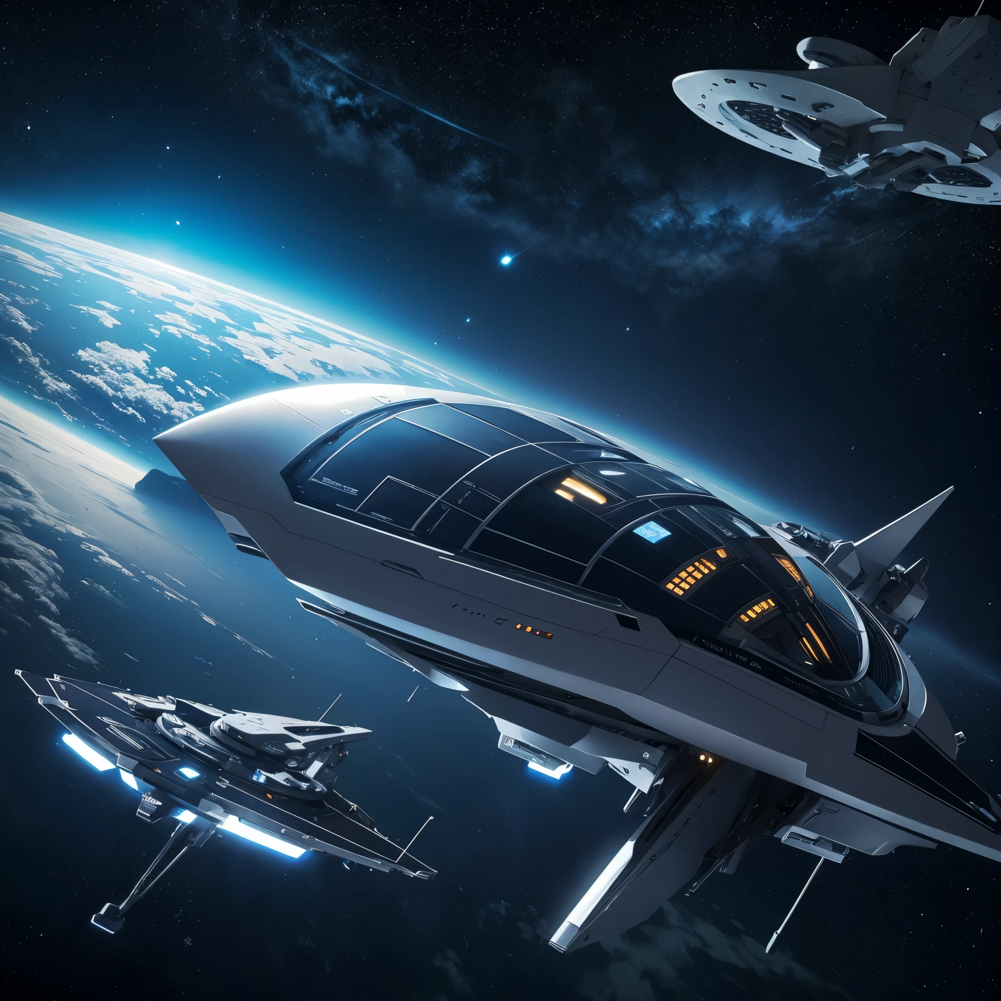 Spaceship in universe 