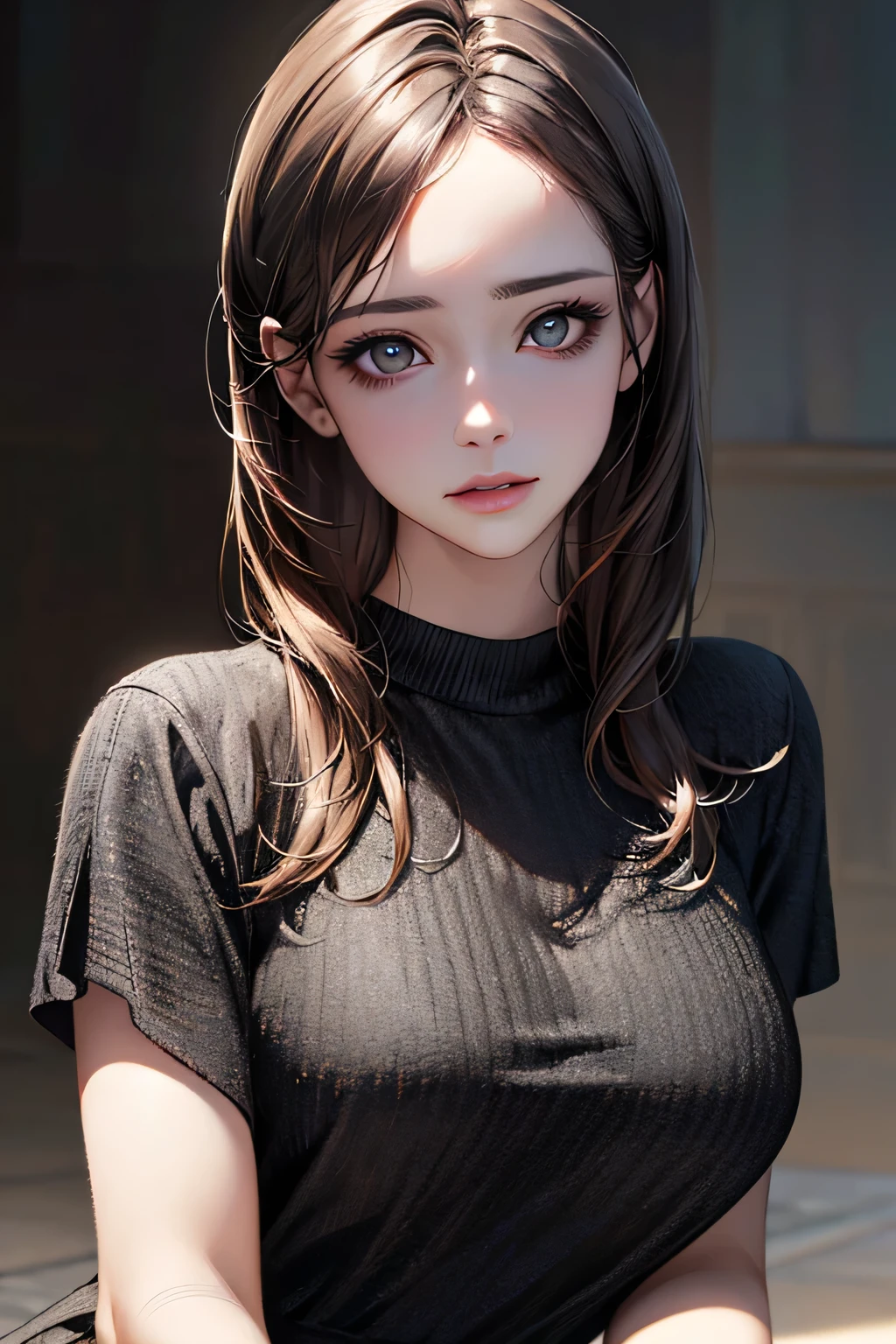 (highest quality、8k、32k、masterpiece)、(Realistic)、(Realistic:1.2)、(High resolution)、Very detailed、Very beautiful face and eyes、1 girl、Delicate body、big breasts, (highest quality、Attention to detail、Rich skin detail)、(highest quality、8k)、Very detailed、(Realistic、Realistic:1.37)、Bright colors、Full Body Shot, (Casual Fashion)