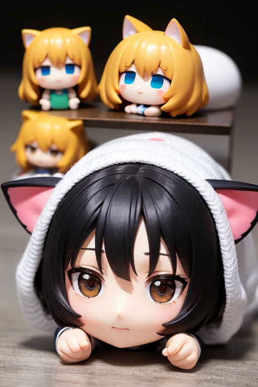 Big Head, とてもBig Head, 超Big Head, Cat ear doll, Nendoroid, Swimsuit