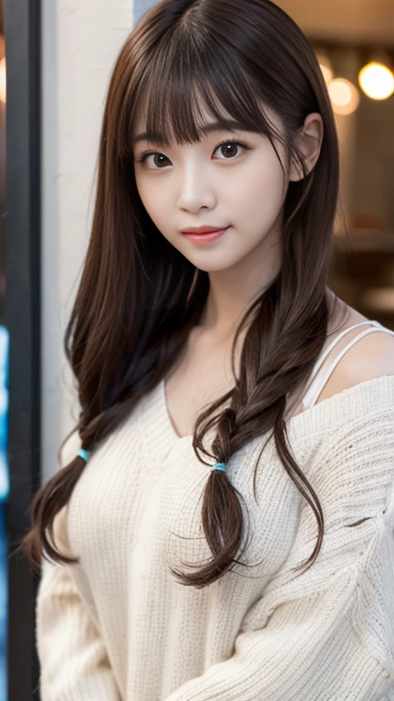 1 female,  Maximum Chest Circumference, Light brown hair, Blunt bangs, Random Hairstyles,((Attractive and charming appearance,she&#39;sheは私に向かってお尻を突き出している)), Thin face, Delicate lips, Saggy eyes, eyes are light brown, Perfect glowing skin,  (Realistic:1.3), random color bikini、Super Detail, high quality, 最high quality, High resolution，((From head to toe，whole body，))20-year-old，Green Eyes,squat,