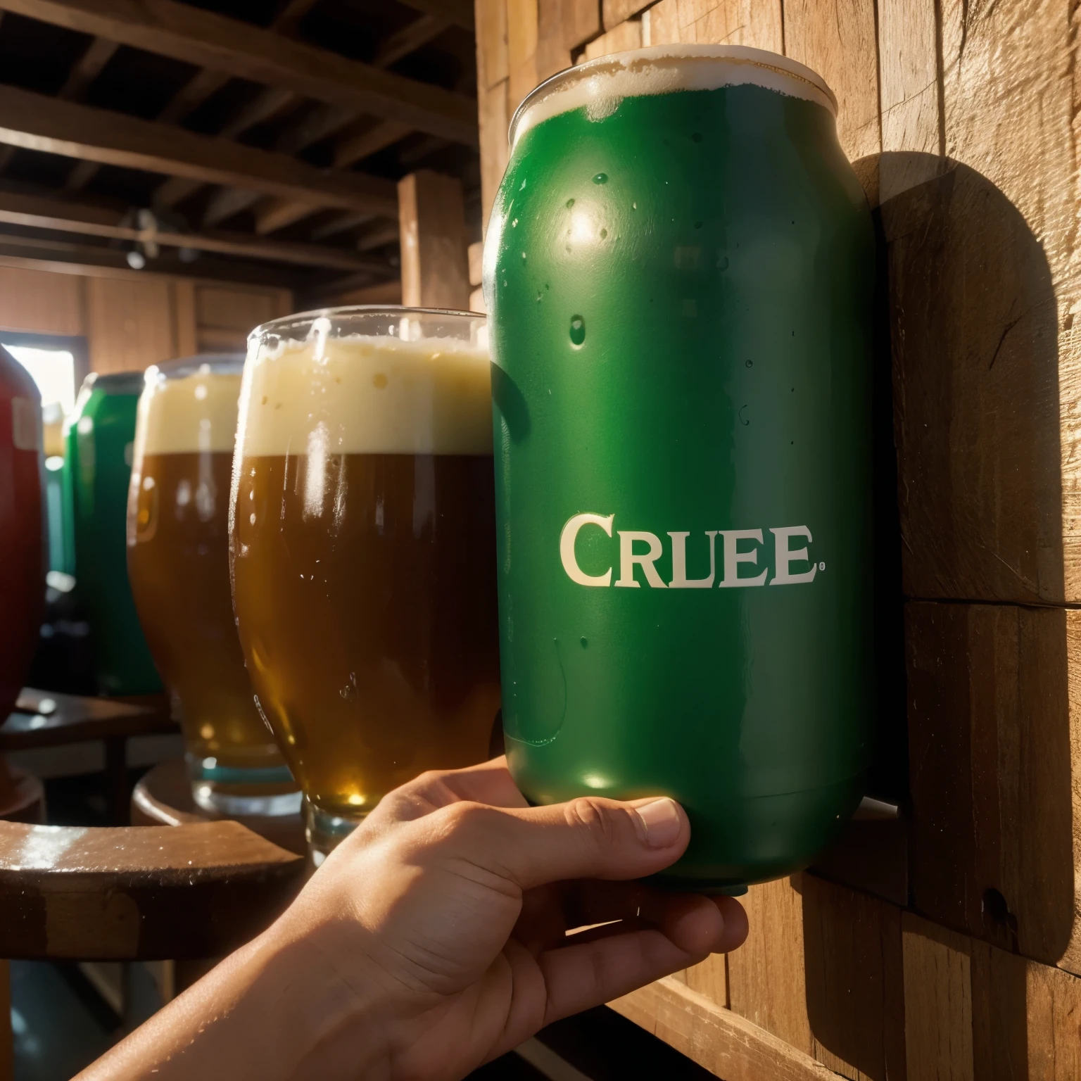 Cerveza Club verde 