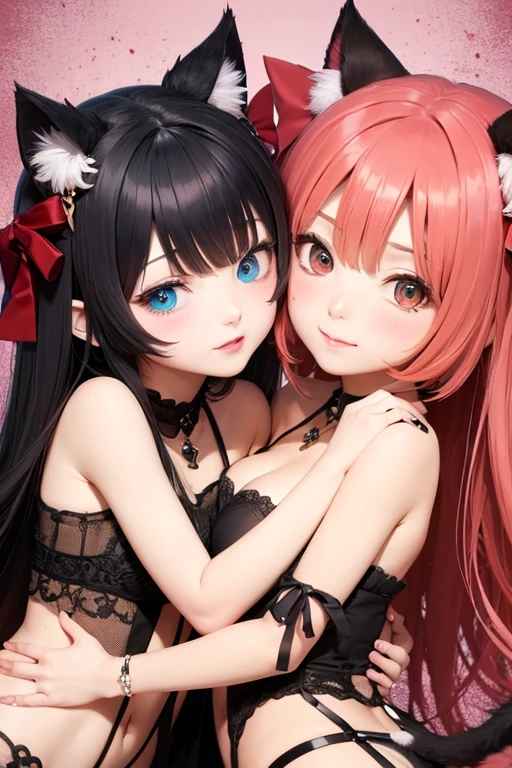 Angel, devil, Cat ear