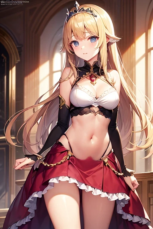 Belly button、Fully exposed abdomen、Exposed Skin、Drawing skin