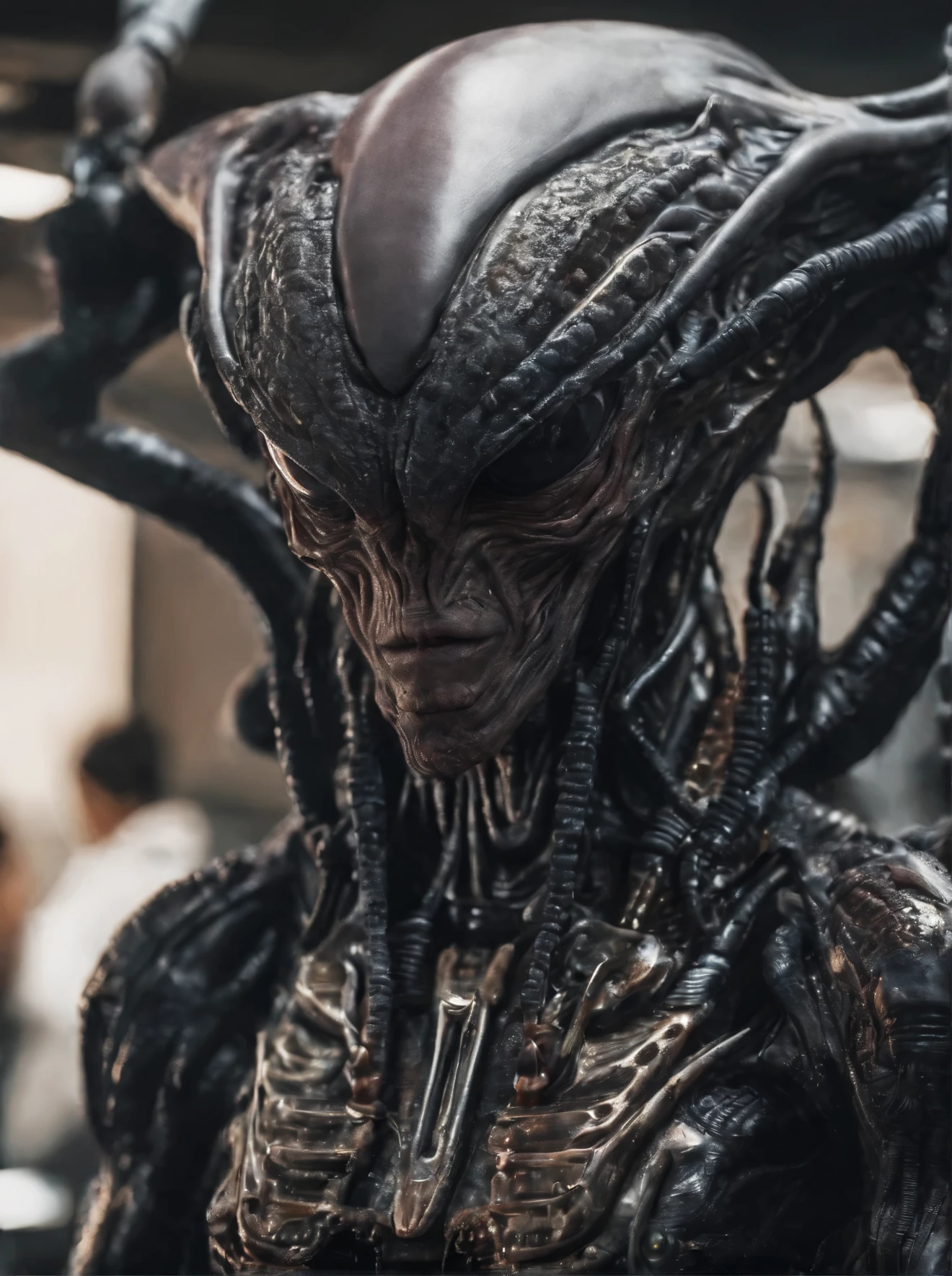 Various humanoid alien races, Sharp focus, 8K quality, RAW Photos, Intricate details