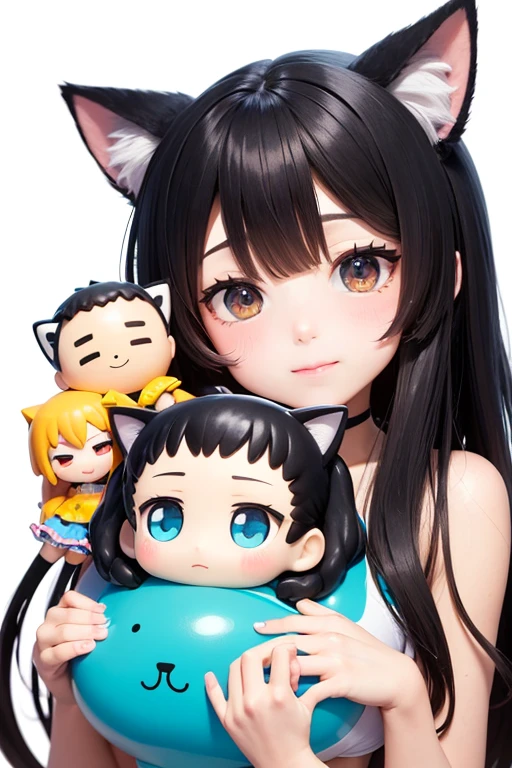 Big Head, とてもBig Head, 超Big Head, Cat ear doll, Nendoroid, Swimsuit