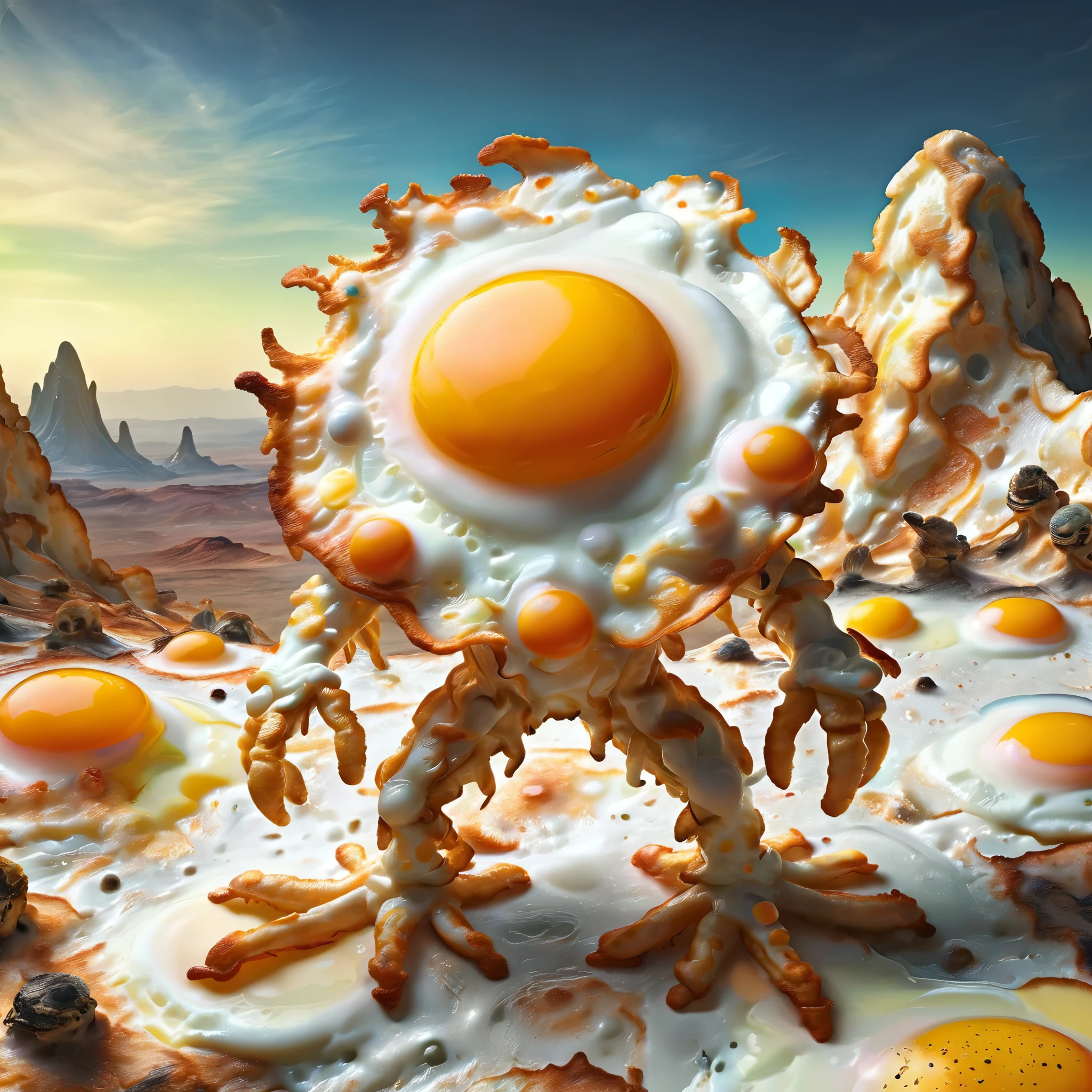 a ral-friedegg colorful alien on a strange planet,realistic,highly detailed,realistic,lifelike,studio photo,highly detailed,colors,dynamic,cinematic,masterpiece,intricate,hdr,abstract fractal,