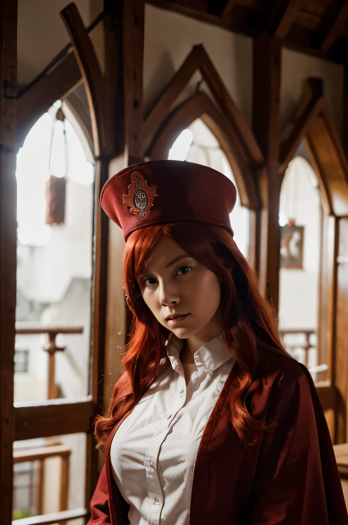 Her holiness red head priestess