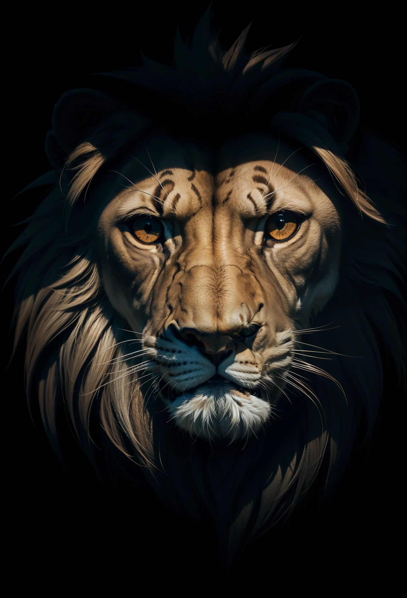 lion, lion Divino, majestoso, Lindo, Fogo, Eletricidade, Fotorrealista 6K, UltraHD Detalhada, Cores detalhadas 8K, lion Elegante, heavens, divine heaven, celestial, divino, dourado Lion, dourado Light, dourado, Fotorrealista, Rendering, 4K, 8k, texturas detalhadas, sombras detalhadas, decente, cores detalhadas, God's Heaven, Detalhes UltraHD 16K, Texturas fotorrealistas 16K, Nitidez Detalhada 16K, Nitidez Detalhada, Cores detalhadas, sombras realistas, Texturas Ultra realista, Alto poder, Natural Beleza, Cores Naturais, Contraste realista, Texturas fotorrealistas, cores detalhadas, cores realistas, sombras detalhadas, Rosto Luminoso, Eletricidade, Rosto detalhado 4K, Ultra detalhado, contraste realista de 8k, nitidez detalhada, cores Ultra HD, elegante, Realistic Face, masculine, Imponente, Strong, Golden Majestic,