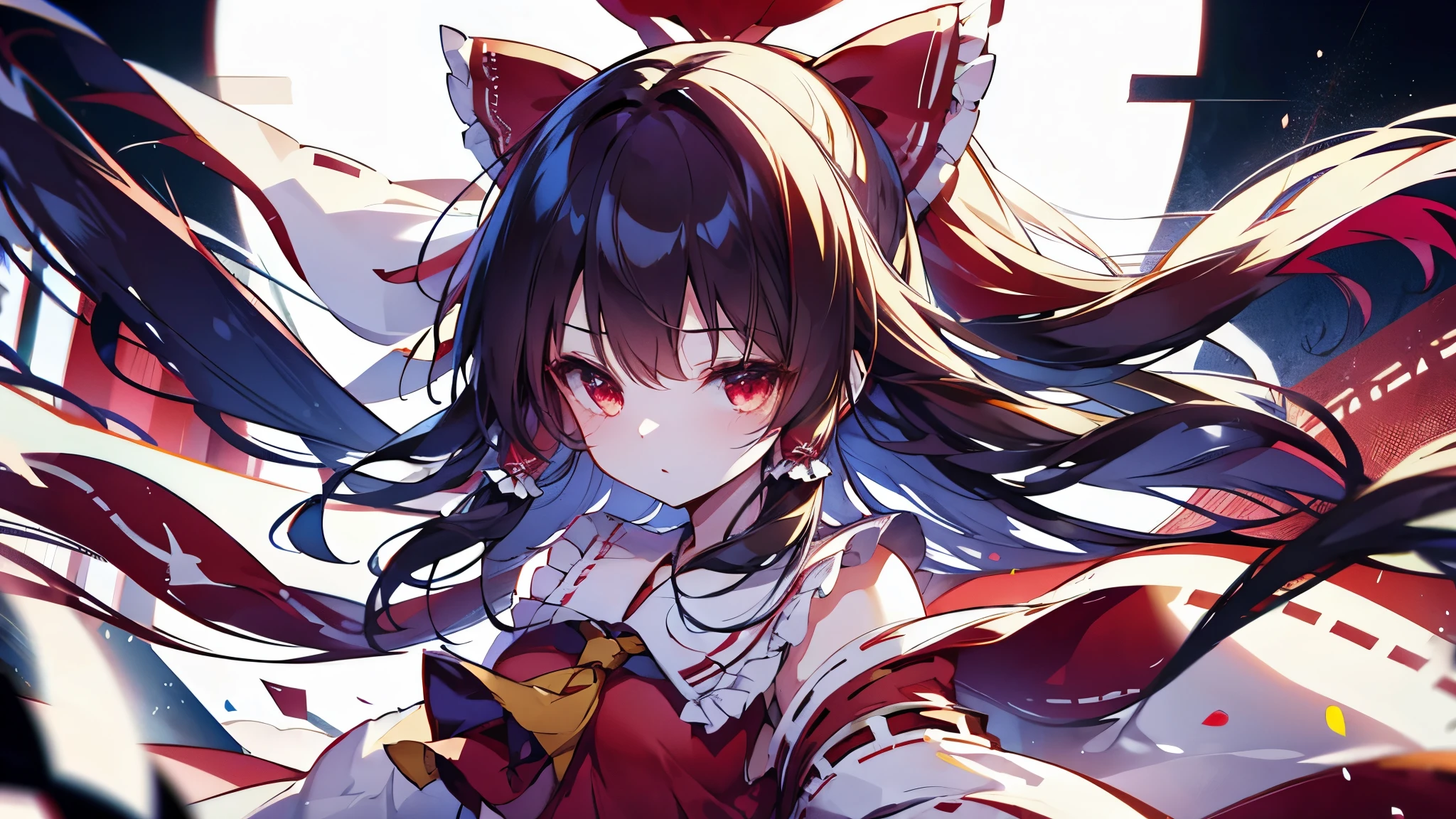 Reimu Hakurei,speed lines