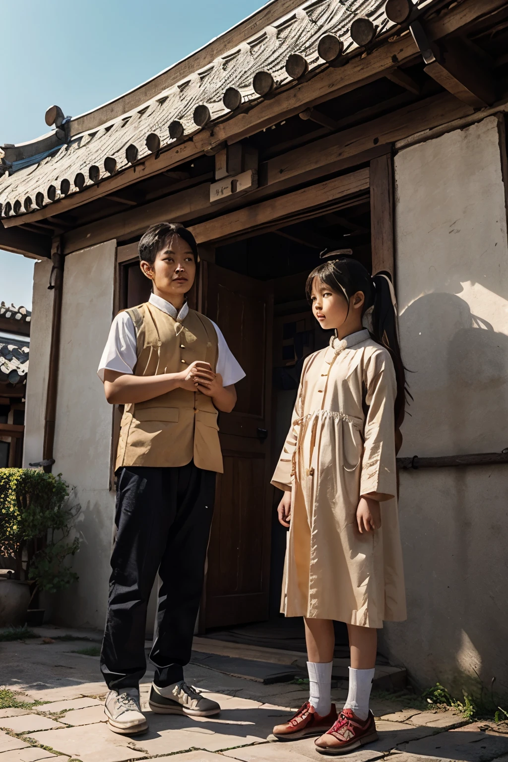 Chinese,Since ancient times, like two children,Have the courage to explore and innovate。Just like Confucius, honest and modest,Have a rigorous and realistic scientific attitude。Countless hardworking,firm belief,Strong will,Five thousand years of Chinese civilization continues to this day,Young people in the new era must work hard and strive to reach new heights。