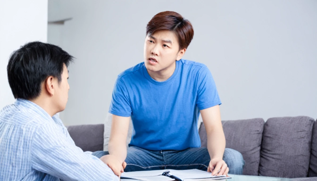 Father disagree of the son decisions