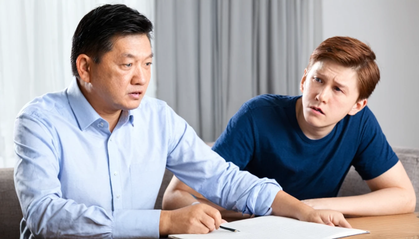 Father disagree of the son decisions