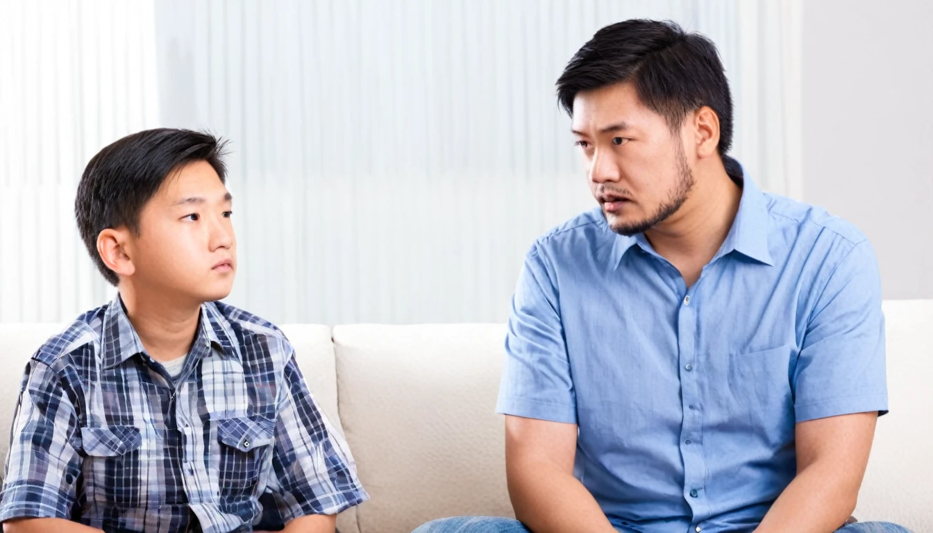 Father disagree of the son decisions