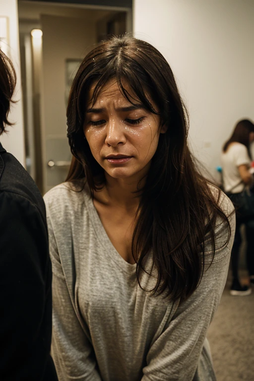 IMAGE OF A WOMAN CRYING