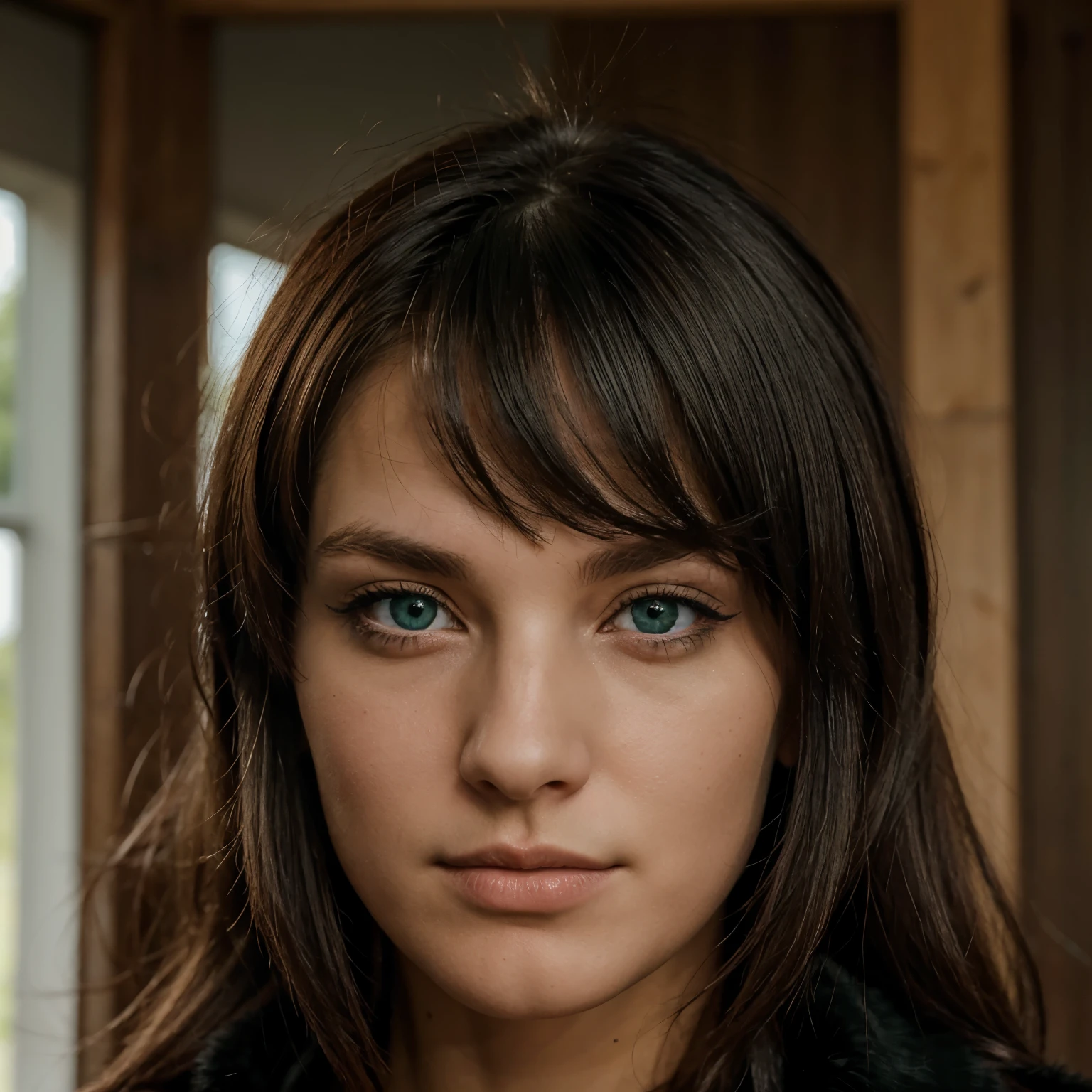 Mann, dunkle Hautfarbe, schwarze geflochten Haare, Krone auf dem Kopf, green eyes, Anzug, offenes Hemd
