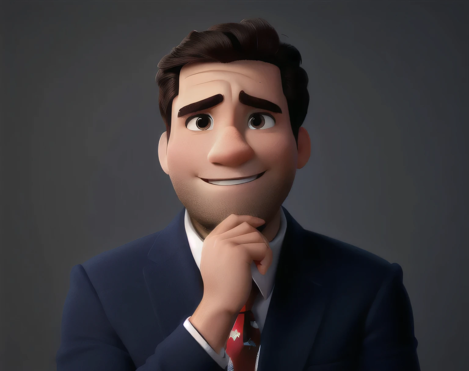 Um homem estilo disney pixar, alta qualidade, melhor qualidade