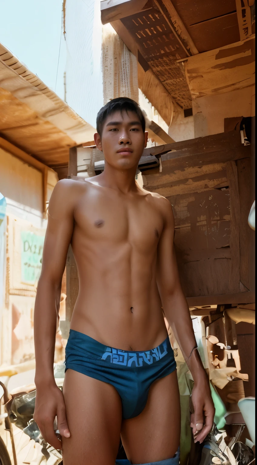 Cool cowboy,handsome,ager,Thai people