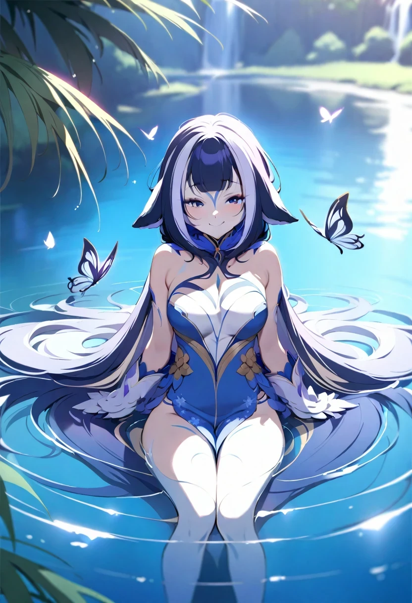 (((shylily))),anime - style illustration , trending on artstation pixiv, goddess of the ocean, goddess of the sea, water fairy, pixiv, mermaid, pixiv contest winner, pixiv style, digital art on pixiv, beautiful mermaid, trending on pixiv, pixiv trending, at pixiv