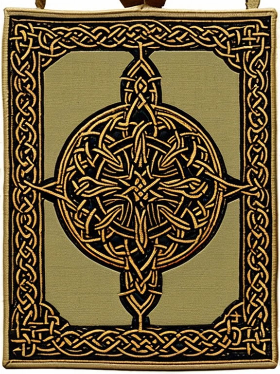 celtic woven ornamentic, medieval style