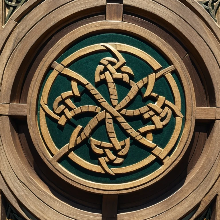 celtic woven ornamentic, medieval style