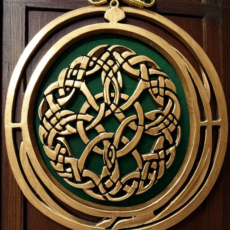 celtic woven ornamentic, medieval style