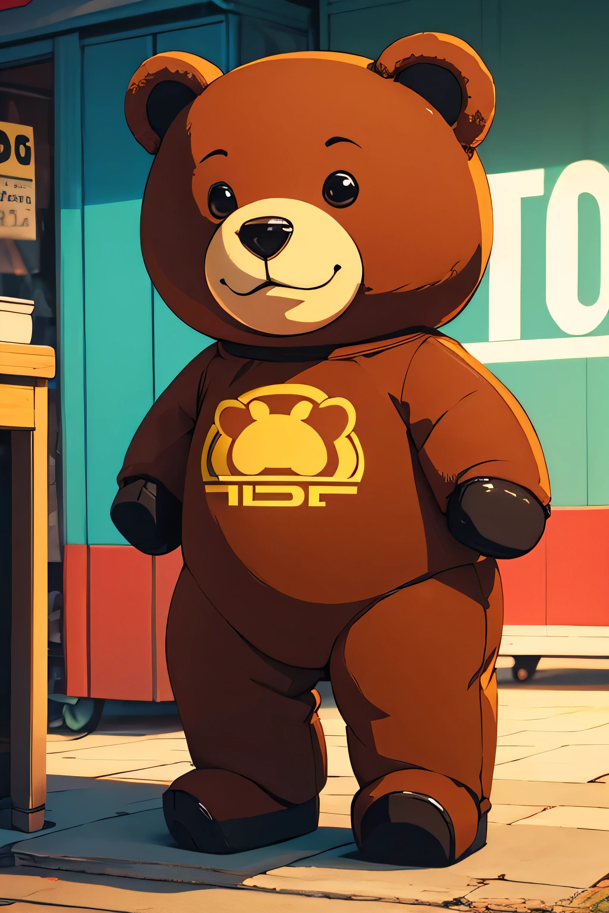 retro bear