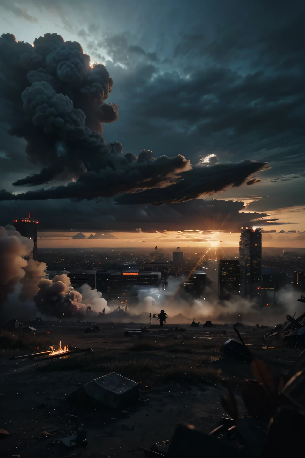 modern battle background
