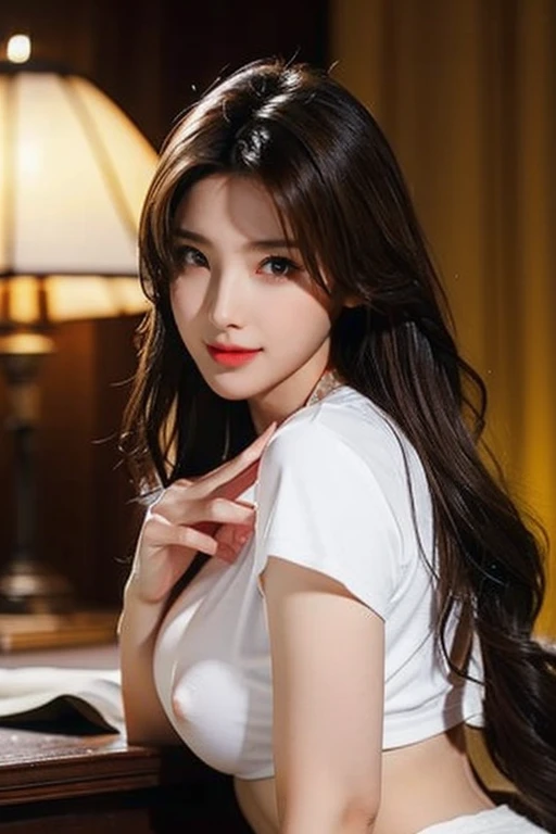 2 beautiful Asian girls, college students, full body portrait , masterpiece, light makeup, silver hair, messy long hair, 90s scene, beautiful, elegant. super fine details, master works, authentic texture, soft lighting realism, perfect job, 16K, hd, exquisite features,blue eyes、Beautiful Face、cute smile、brown hair、wavy hair, beautiful hair、glamorous、small breasts、no bra, erect nipples、white skin, glowing skin, bright big eyes, smooth skin, wet t-shirt, thin t-shirt, retro light
