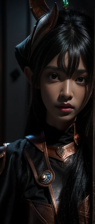 (Professional photography, Extremely detailed), A black copper elf in a doctor's costume, Set in the Silent Hill atmosphere,With backlight,flame, Inspired by Nicola Samori's style, Alina Ivanchenko, and Sergey Zabelin. The character is a reference to Alice Gainsborough.,city on the background,Chinese,Elf,Intricate details,real moist skin,extremely Intricate details,Anatomically correct,High contrast,Ultra HD,HDR,photo,photorealism,masterpiece, Natural skin texture, 超realism,Super detailed,High contrast,realism,Super detailed,Irina Yermolova,Full body shot,32k resolution,Nikon Z9, (Kneeling licking position),Intricate jewelry