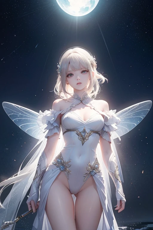 (Obra maestra:1.2), Mejor calidad, (illustration:1.2), (ultra detallado), hiper detalles, (delicado detallado), (detalles intrincados), (cinematic light, Mejor calidad Backlights), Delete line, desde abajo, solista, Cuerpo perfecto, (1 chica), robotic woman drawing dead fairies, (constituir), alto contraste, (mejor iluminacion, un extremadamente creado y hermoso), (cinematic light), vistoso,