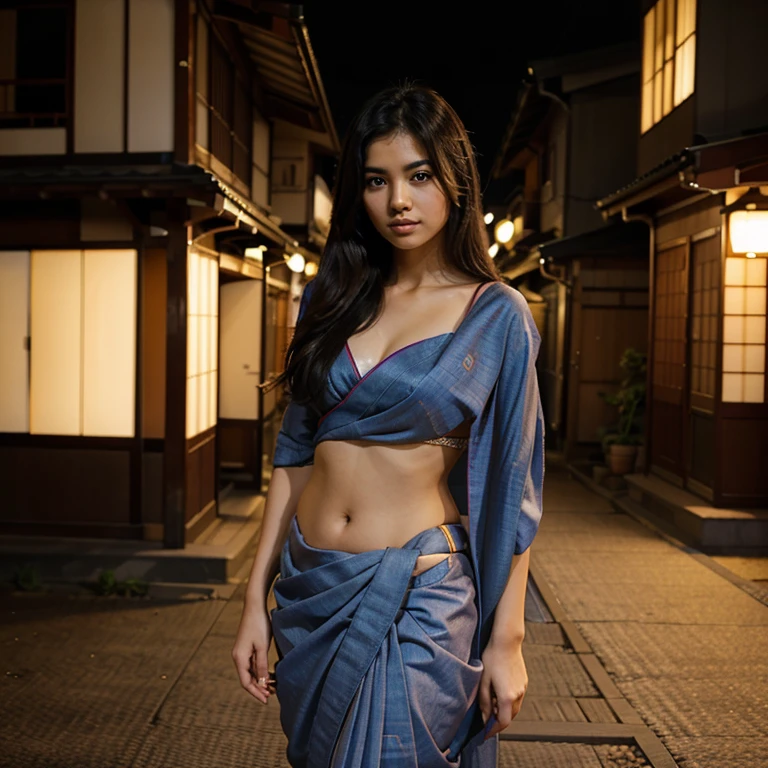 Japenies girl in saree