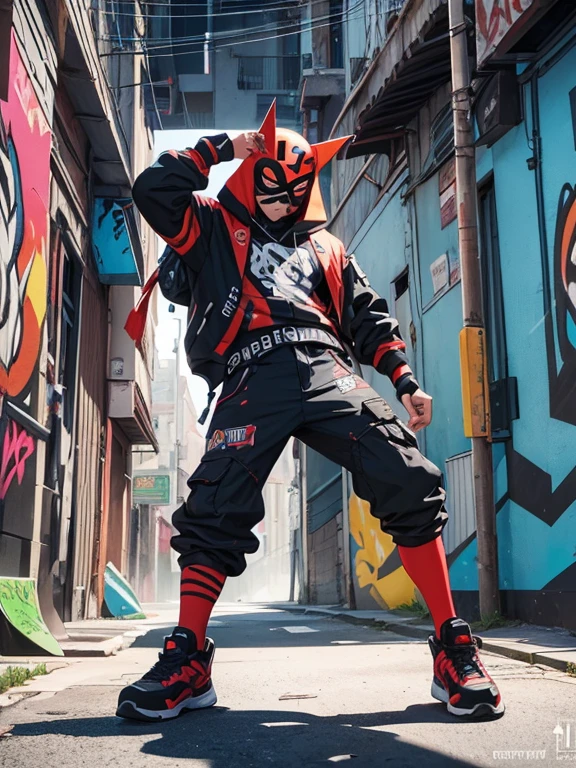 (mejor calidad,4k,8k,high resolution,obra de arte:1.2),ultra detallado,(realista,photorealista,photo-realista:1.37),graffiti style comic,Personajes exagerados y colores fuertes.,alto contraste,ambiente urbano,arte callejero detallado,Ilustraciones expresivas,Dynamic action scenes,comic aesthetic,vibrant and energetic,Motion lines and sound effects.,Arte pop inspirado,colores vivos y saturados,paisaje urbano,paredes y edificios marcados,artista de graffiti creando arte,Comic speech bubbles,sketched lines and texture,mensajes ocultos y simbolismo,Poses y expresiones de personajes que muestran emociones.,capas superpuestas de graffiti,subtitles and dialogues,Imagination runs wild,Cultura callejera e influencia del hip-hop.,exploration of urban life,valiente y crudo,playful and rebellious,moda urbana,mezcla de realismo y elementos de dibujos animados,graffiti tags and famous superhero tags,grandes personajes y personalidades,misteriosas figuras mascaradas,letras de graffiti e tipografia,comic panels with sequential narrative,narrativa interactiva y atractiva,unconventional storytelling techniques,temas subversivos e instigantes.