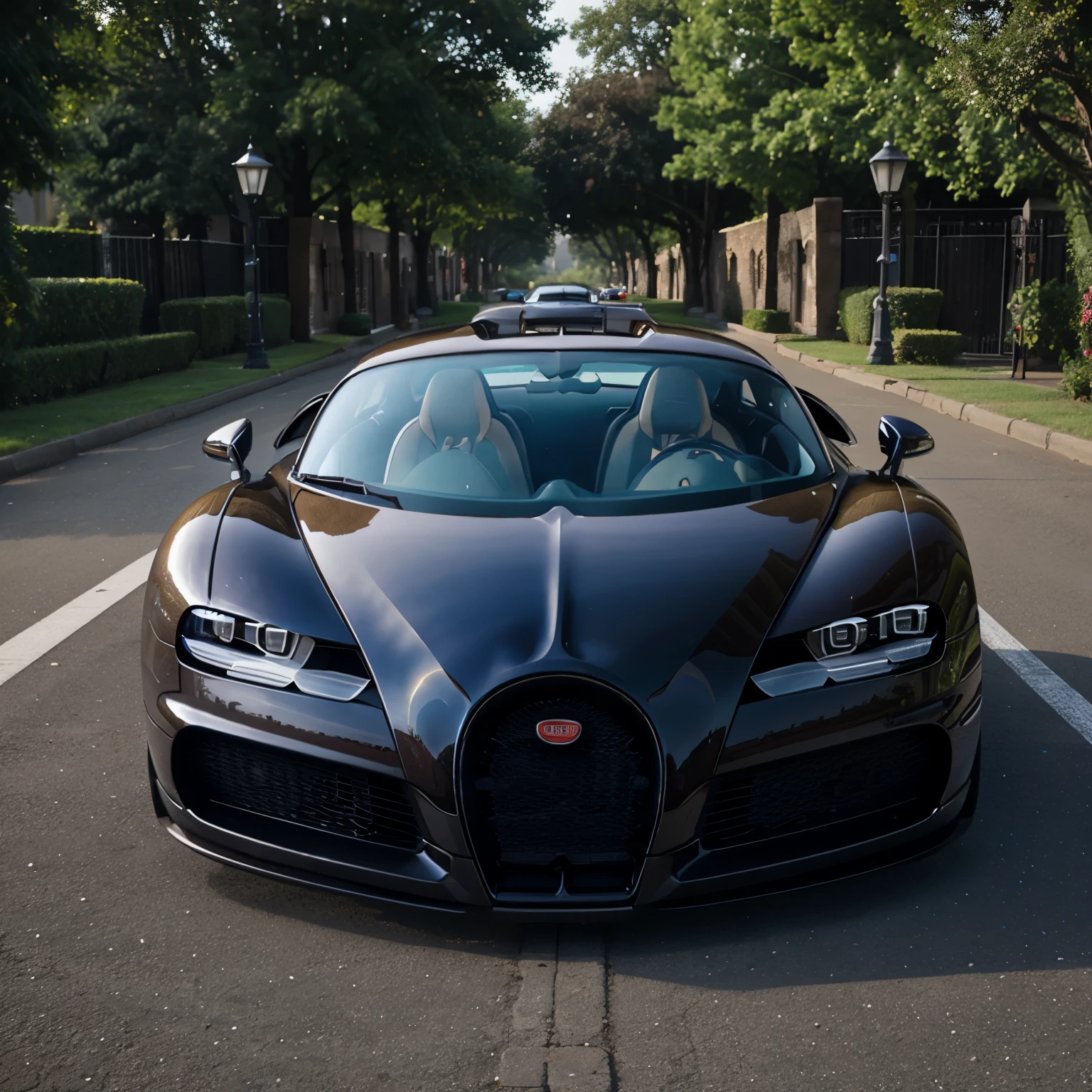 A Fantastic realistic Bugatti car