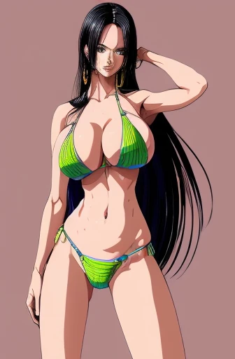 bola hancock Big breast Big butt in rainbow micro bikini,masterpiece, 4k, portrait, cowboy shot, (PLAYGROUND BACKGROUND), professional artwork, intricate details, colorful, digital blending, (ultra detailed body, ultra detail hair, ultra detail face),(navel, belly button), slender body, slender belly,ass nude peeing