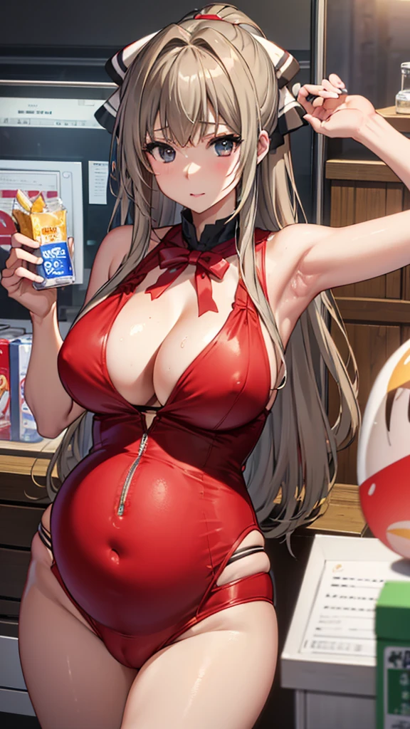 Isuzu Sento、highest quality、Highest quality、Huge super 、Cleavage、A fawning expression、pregnancy、Semen Bukkake、Armpit、Thighs、Vivid、Breast milk、Best Woman、Sexy Costumes、Sexy costume、condom