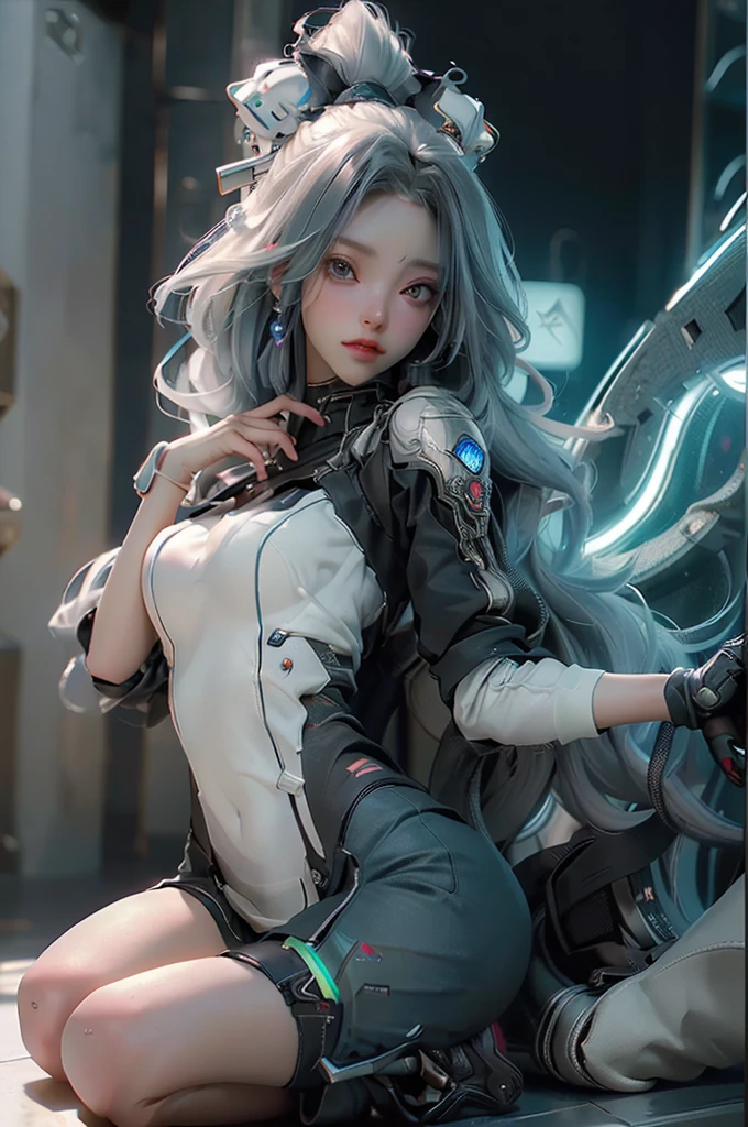 ((highest quality)), ((masterpiece)), (detailed:1.4), 3D, Beautiful cyberpunk woman image,High resolution (High Dynamic Range),Ray Tracing,NVIDIA,Super Resolution,Unreal 5,Scattered beneath the surface,PBR Texturing,Post-processing,Anisotropic Filtering,Depth of written boundary,Maximum clarity and sharpness,Multilayer Texture,Albedo and Specular Maps,Surface Shading,Accurate simulation of light-matter interactions,Perfect Proportions,Octane Rendering,Two-tone lighting,wide aperture,Low ISO,White balance,Three-part method,8K RAW,