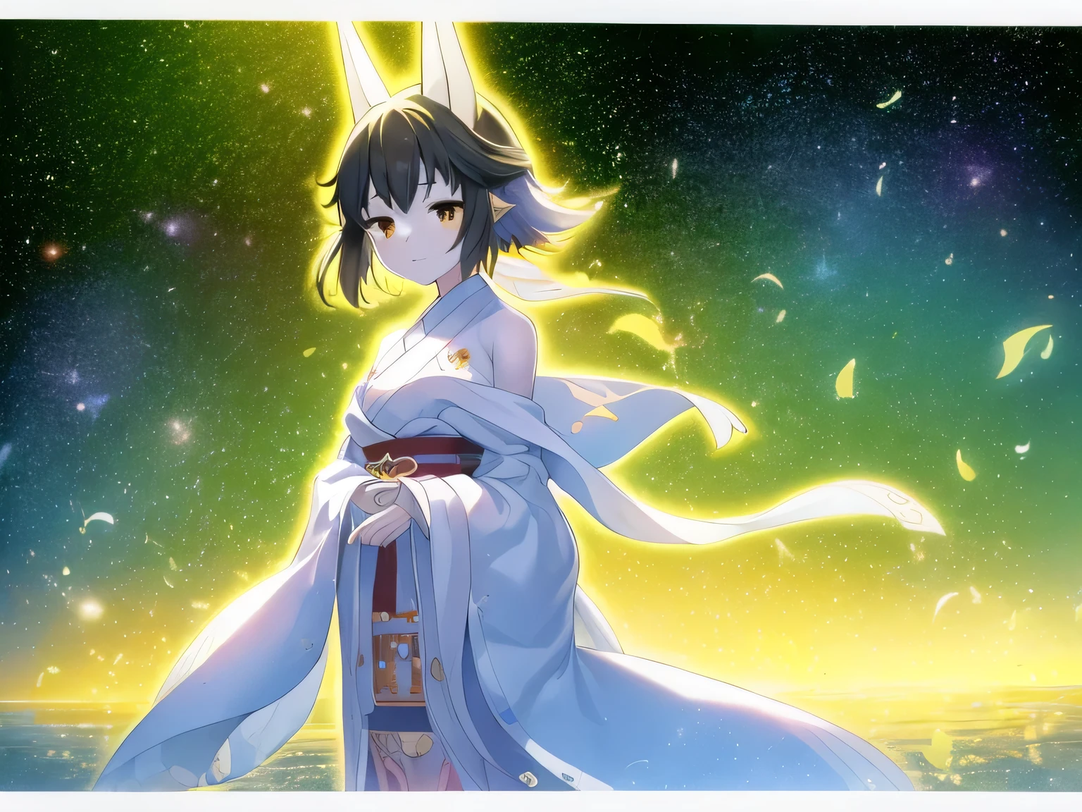 (Two Japanese girlasterpiece, 最high quality, high quality, High precision,Highly detailed 8K wallpapers、Pure、sorrow、Neo Venice、Uyuni salt lake、horizontal line、White Knight、Reflective water surface、In a wide lake、(My shoulders are red、Flushed skin)、(Cute Lingerie、Sexy Ribbon、Awahime、Hair blowing in the wind、Shiny Hair、Glowing Skin、beautiful spotlight、Gravure actress photoshoot、Full body portrait)、(Image idol sculpture、A lovely idol pose)、Heavy breathing、(Wide sky、infinity mirror、Beautiful backlight)、Cutedaughters、cute kids、(Exposed breasts、Sweat runs down your chest)、Mojimoji、(A shy smile)、defenseless、cute squid belly、back、🌟 Delicate and beautiful eyes、Beautiful eyes illuminated by the light、Shiny Hair、Reflected Eyes、.(Look at the sky:1.3).(Red face:1) . (CG paintings with attention to detail),(Perfect image).、A little excitement、Thin chest、cute smile、Thin body、Before menarche、(girl、Little daughter、Fox Ears、Feather hair ornament、Brown Hair、Gray Hair、Slimming、cute chest、Small breast protrusion、cute belly、cute thighs、Cute barefoot、cute, cute smile)、(girl、wife、daughter、younger sister)、Low Angle、Colorful sky、Contrail、shooting star、rainbow