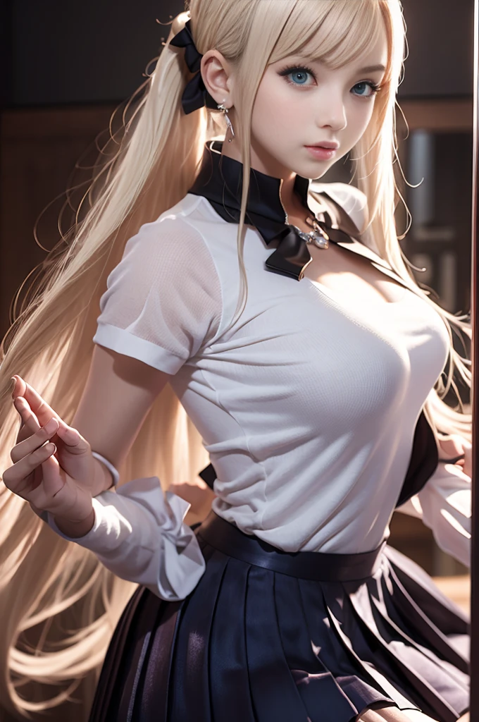 (table top: 1.3), (maximum resolution: 1.2), (Ultra HDTV: 1.2), cinematic light, 8K resolution, fine eyes and skin, detailed facial features, , (sharp focus: 1.2), (focus on face:1.2),perfect style, beautiful face, acura, anatomically correct, Highly detailed face and skin texture, fine eyes, double eyelid, thin eyebrows, glitter eyeliner: 1 natural cheeks, Glossy skin, Fair skin: 1.2, (glossy lips: 1.4),、 (embarrassed look: 1.2),Highly detailed face and skin texture, fine eyes, double eyelid, natural cheeks, , glossy lips: 1.4,exposed cleavage、collected sperm、Overflowing sperm、flowing sperm、 blush、humiliating、impatience、It was too disappointing、It was scary、glare、sexual excitement、provocation、embarrassing、please open your knees、open your legs、 white underwear、white bra、Sparkling small earrings and necklace、disheveled clothes、exposed panties、Sweat、thin underwear、stockings、 28 years old, A neat and clean woman,1 person、 blonde、silver hair、blue eyes、green gray eyes、upturned chest, church、Stained glass,(monastic uniform:1.2)、disgusting face、shed tears、