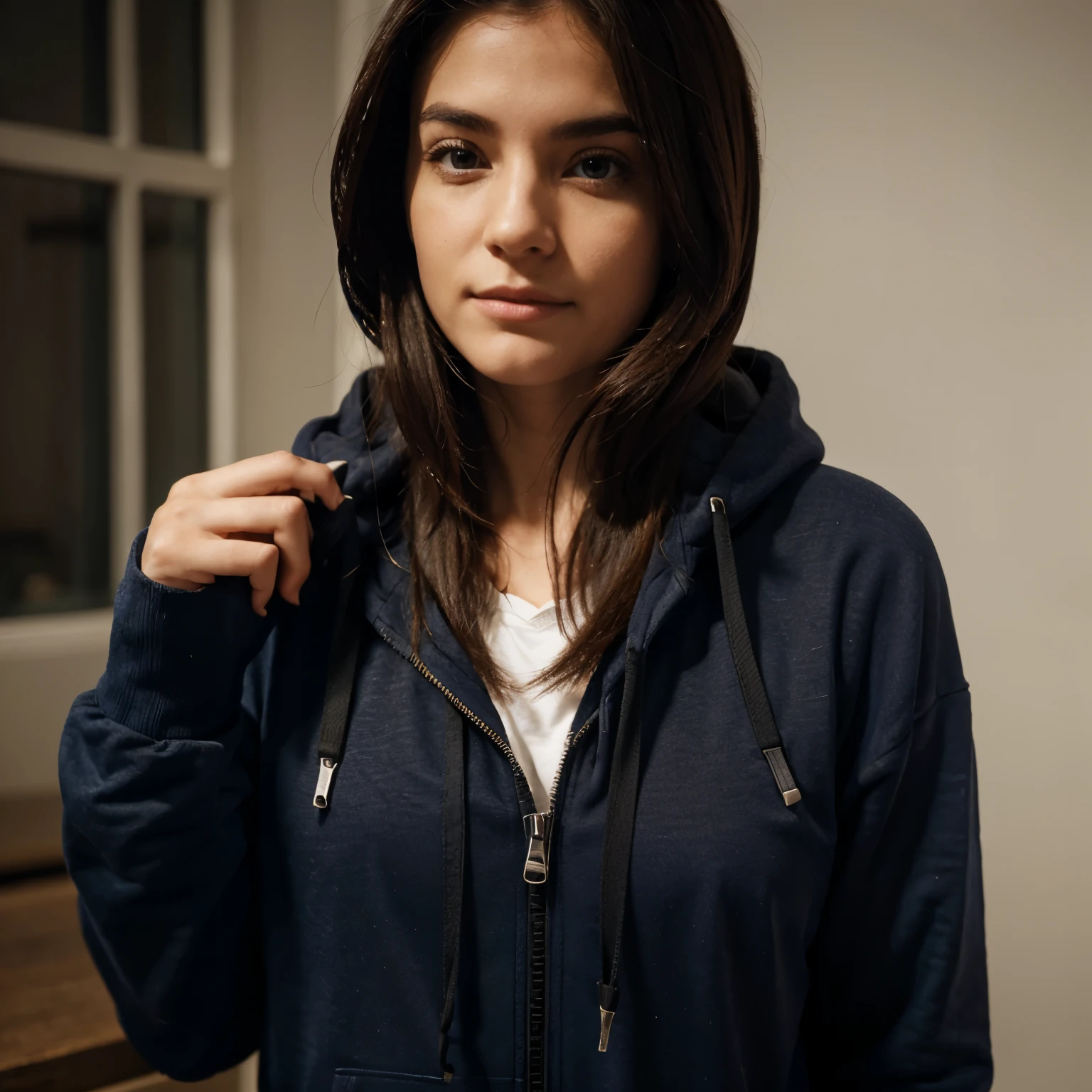 Small device which attaches to hoodie zipper which helps prevent zipper from getting stuck