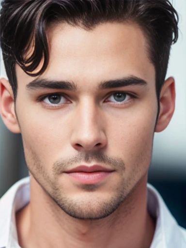 a perfect english man 4k. focus on face