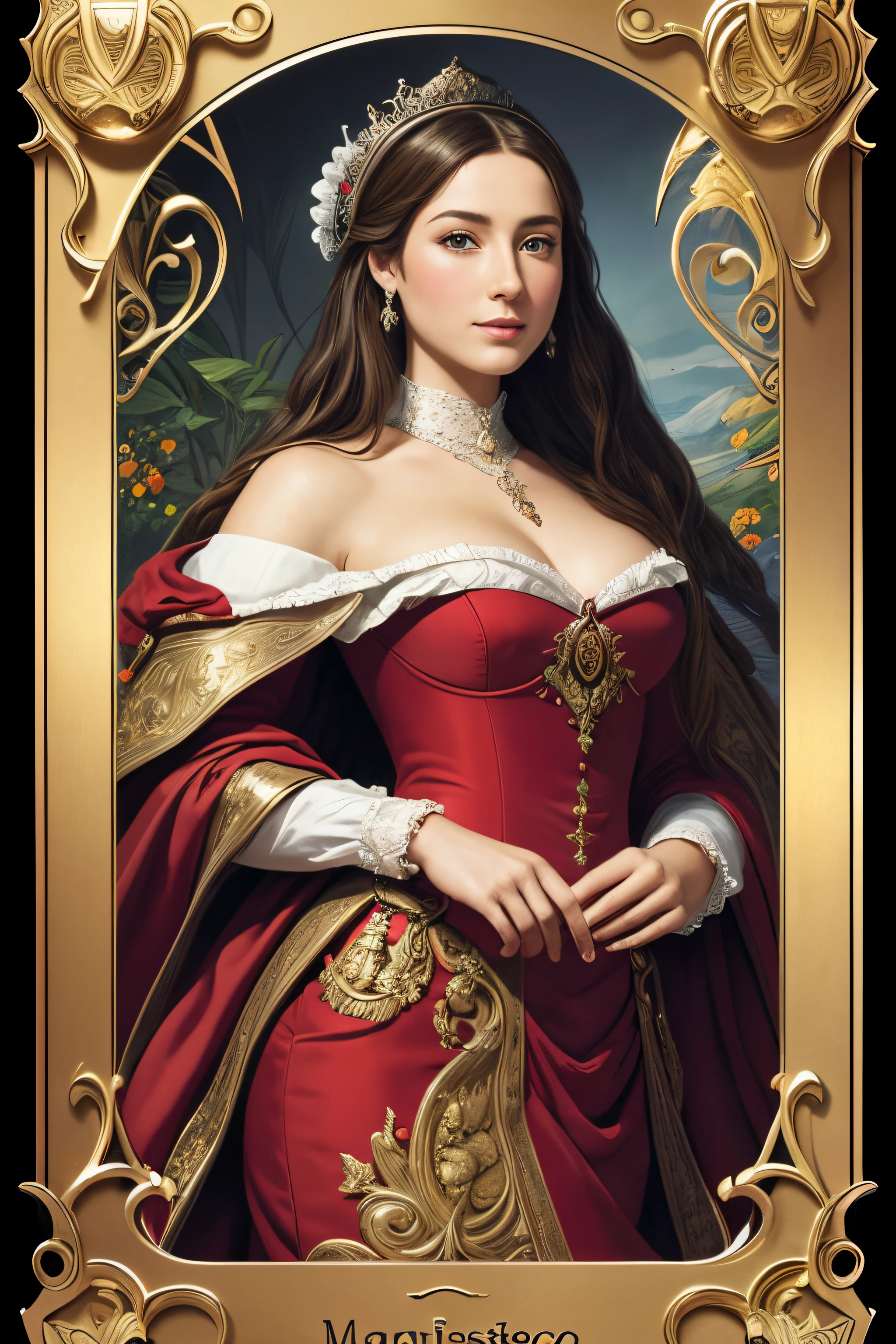 (obra de arte),(melhor qualidade:1.1),(ultra-detalhado),best illustration,detalhes finos,senhora de um baralho de cartas