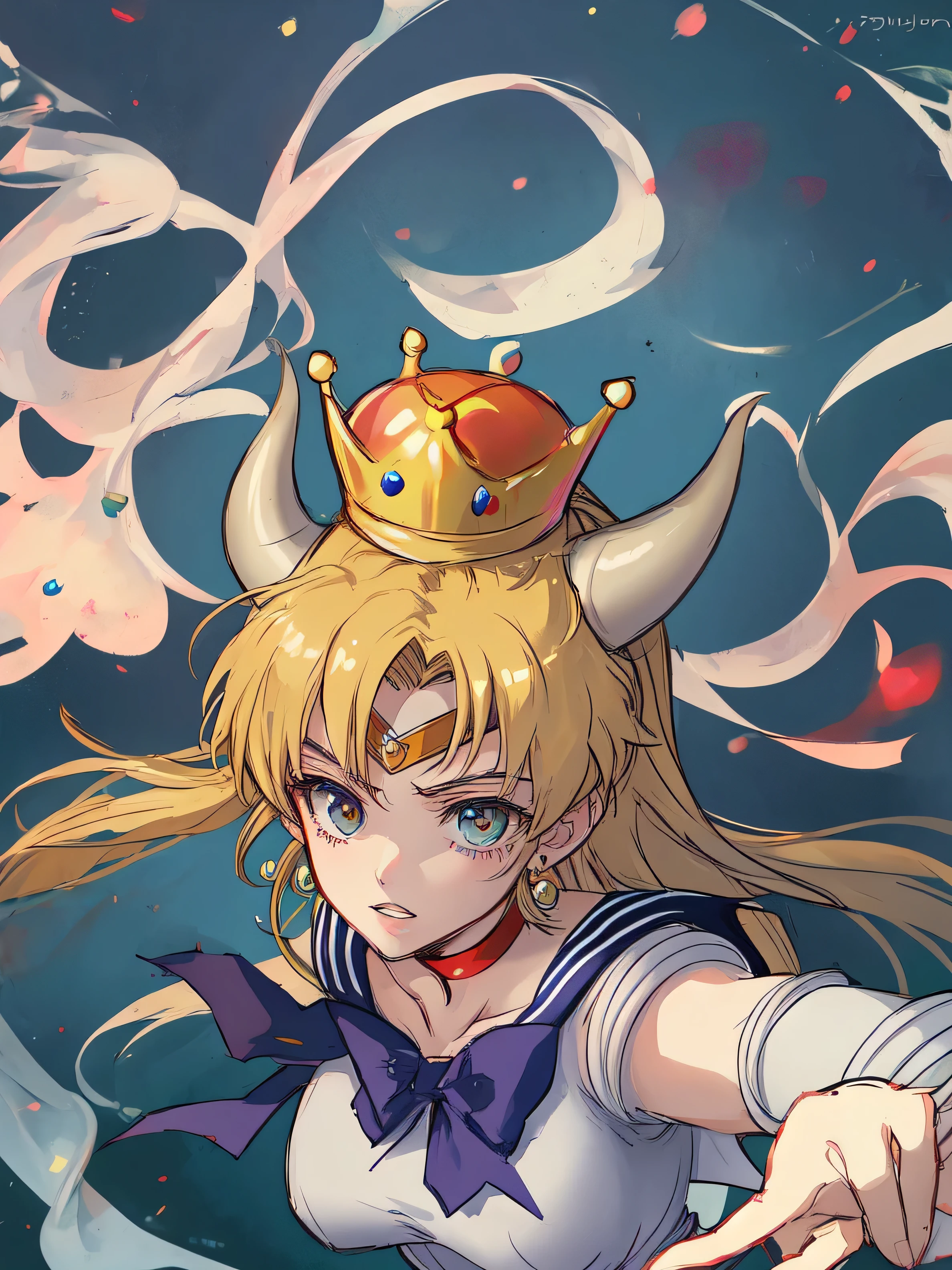 Sailor moon bowsette jujutsu kaisen